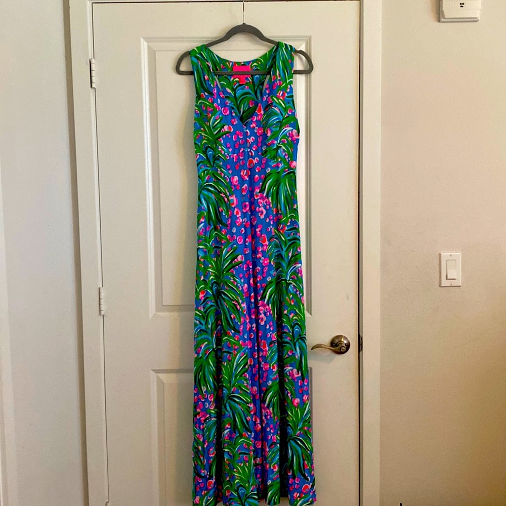 Lily Pulitzer Maxi Dress size L